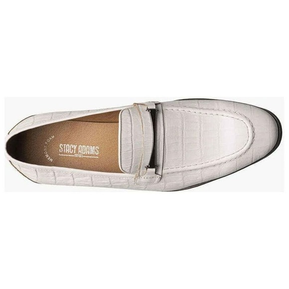 Stacy Adams Ferdinand Moc Toe Bit Slip On, Size 8M - Picture 5 of 7